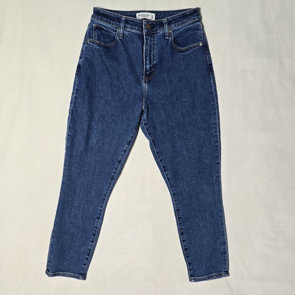 Abercrombie & Fitch Curve Love Super Skinny Ankle Jeans High Rise - Size 29